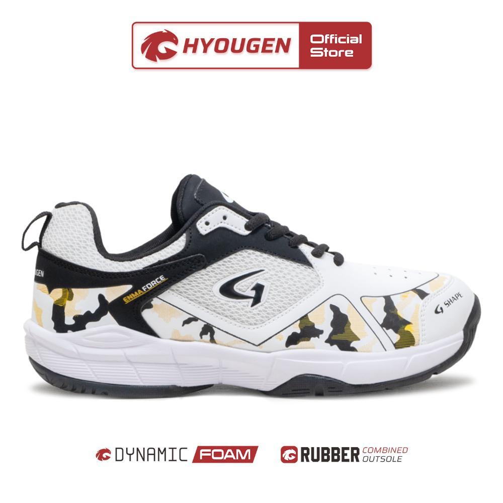 New Deals Hyougen Enma Force Putih Hitam Sepatu Badminton Size 39-44