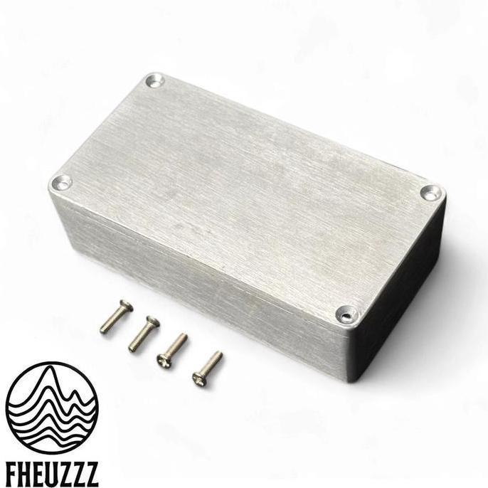 TERBARU BOX ALUMUNIUM EFEK PEDAL GITAR ENCLOSURE STOMPBOX PROJECT DIY CASE