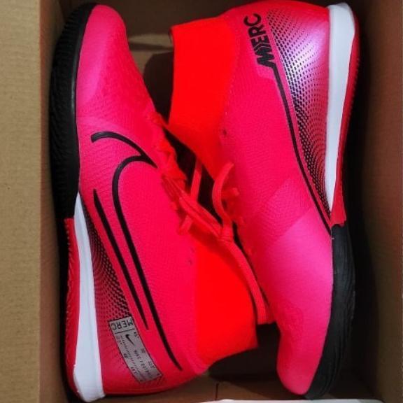 New Sepatu Futsal Mercurial Superfly7 Elite Laser Crimson Ic