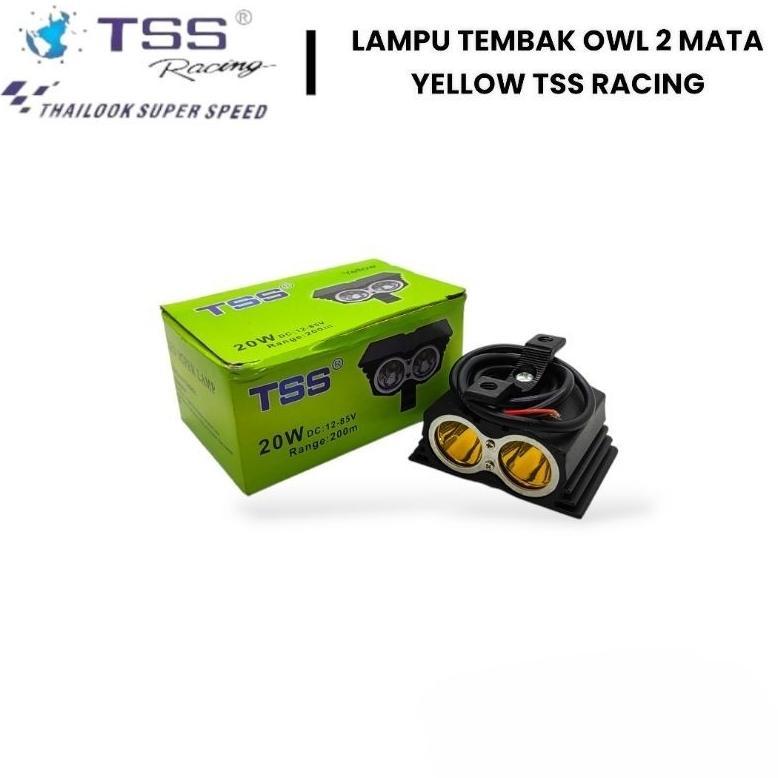 Lampu Tembak Sorot Led Cree OWL Tss Ac Dc Mini 2 Mata Ultrafire 20 Watt 12 Volt Universal