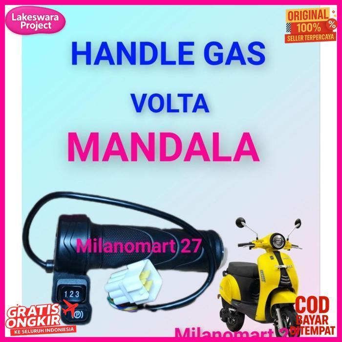 Kekinian Handle Gas Motor Listrik Volta Mandala Throttle Gas Sepeda Listrik Volta 401