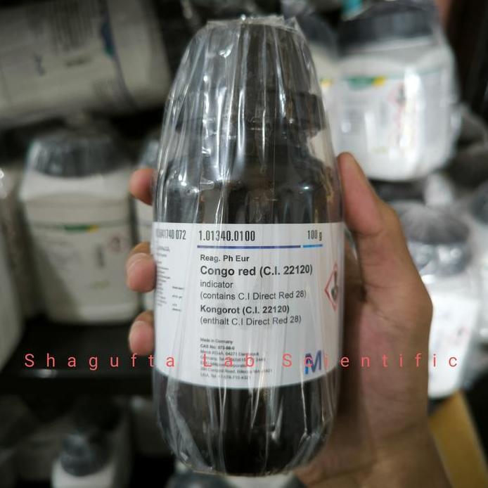 CONGO RED INDICATOR 100GR M E R CK 1.01340.0100 / KONGO Merah/Congo rod