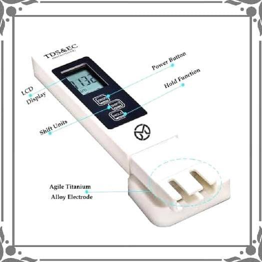 Alat Tes Depot Air TDS EC Temp PH -Auto Kalibrasi Lengkap