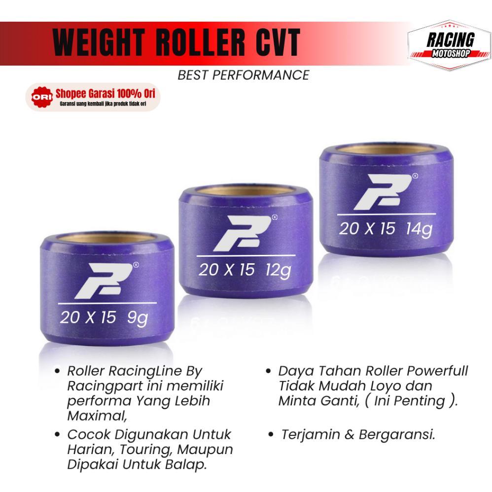 Roller roler Beat Fi Beat esp Beat Street Vario 110 fi Karbu Roller Racingpart Original 9 10 11 Gram