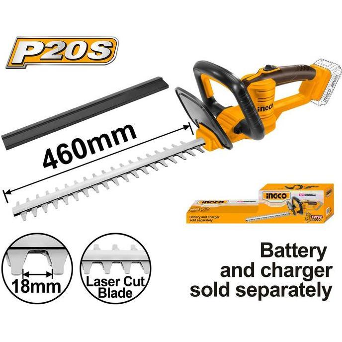 P20S Hedge Trimmer (18") INGCO CHTLI20018 Mesin Pangkas Potong Dahan 18 Inch