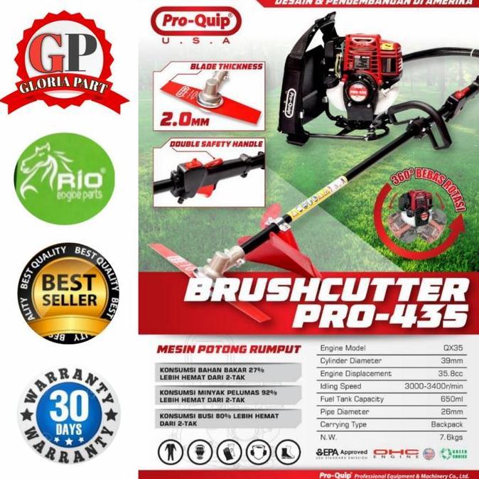 Mesin potong rumput model HONDA GX35
