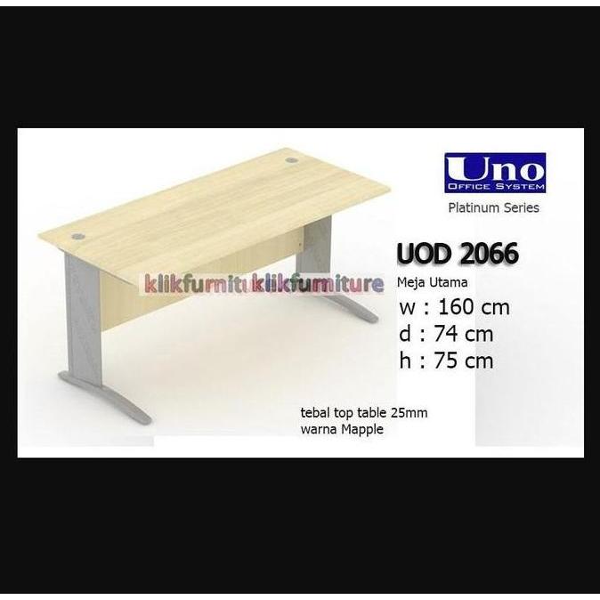 UOD 2066 UNO Meja Tulis Meja Kantor Meja Kerja