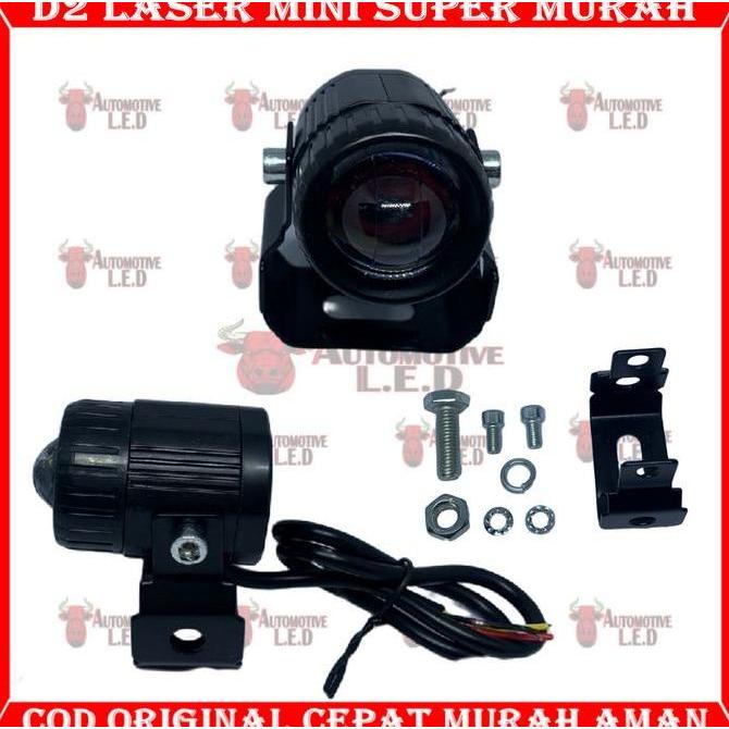 KANJALO ORIGINAL LAMPU LASER LED D2 MINI  | LAMPU LASER D2  MINI 20 WATT LED LASER