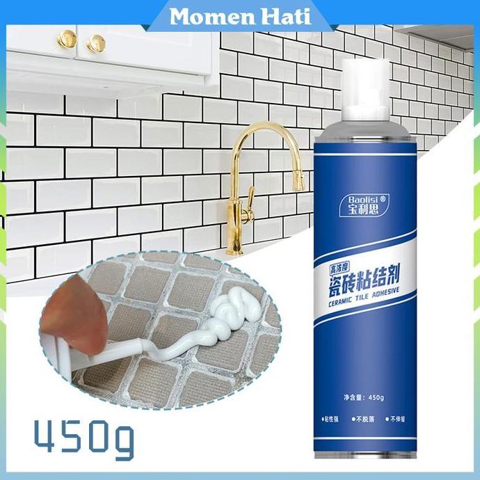OARINAX Lem Ubin Perbaikan Pasta Lem Keramik Kamar Mandi Perekat Keramik
