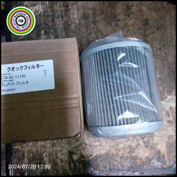 TERLARIS 22B-60-11160 FILTER STRINER D155AX, D275A, D65EX, D65PX, D65WX, FRONT, GD555, GD655, GD675,