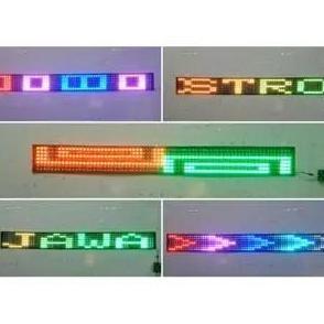 AMDOXTE STROBO RUNNING TEXT 7 BARIS V2 UMTUK KENDARAAN MOBIL CAR