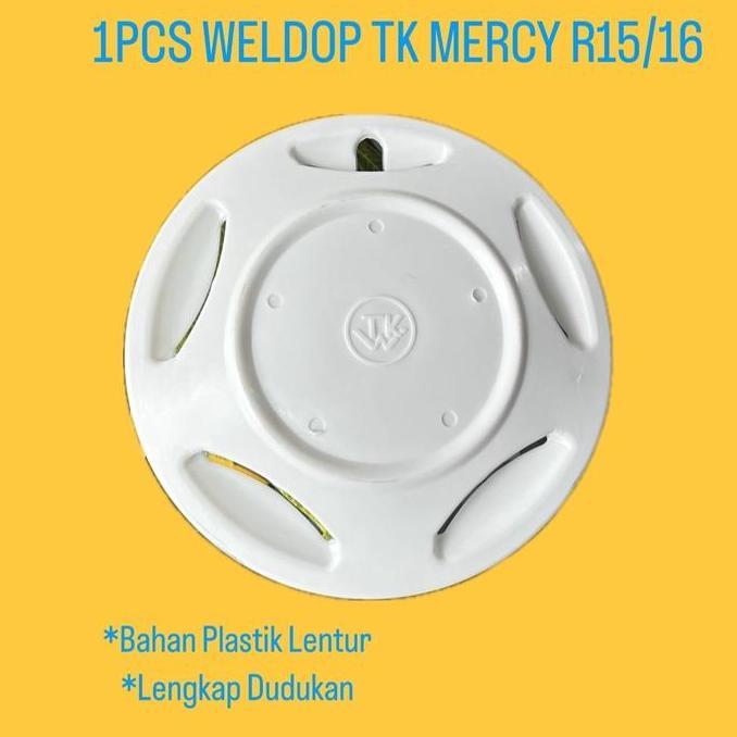 KANJALO 1pcs Weldop Truk R15/16 Model TK Mercy Lentur truck wheeldop