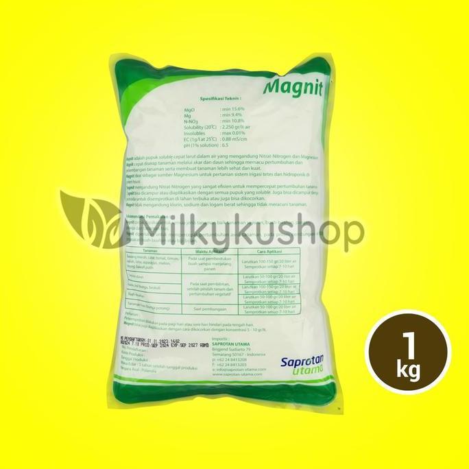 PUPUK PAK TANI MAGNIT 1 KG KEMASAN PABRIK MAGNESIUM NITRAT