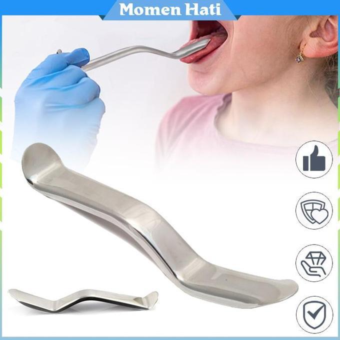 OVERAJA Mouth Retractor Dental Mouth Retractor Stainless Steel Cheek Retractor