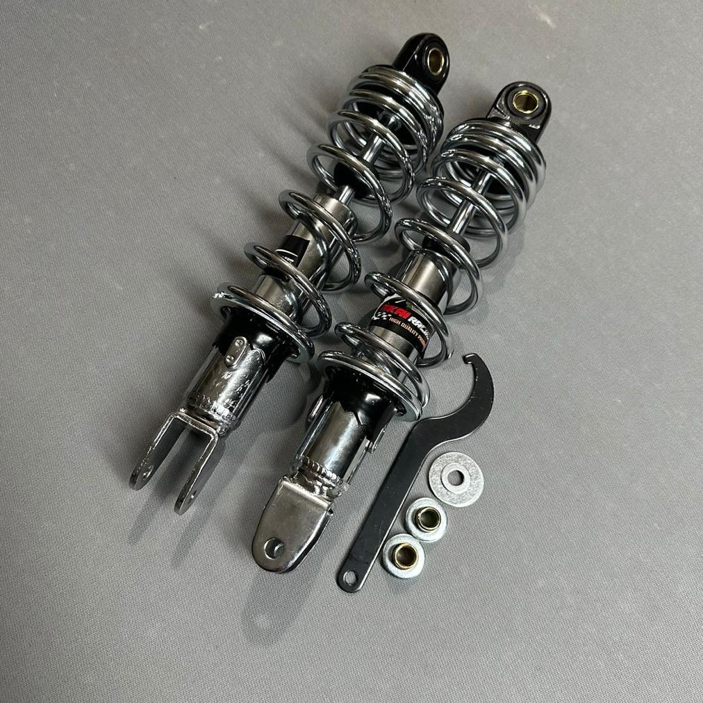 Shock Belakang Nouvo ,Aerox 280mm Shockbreaker Akai Racing 280mm Nouvo & Aerox Pnp