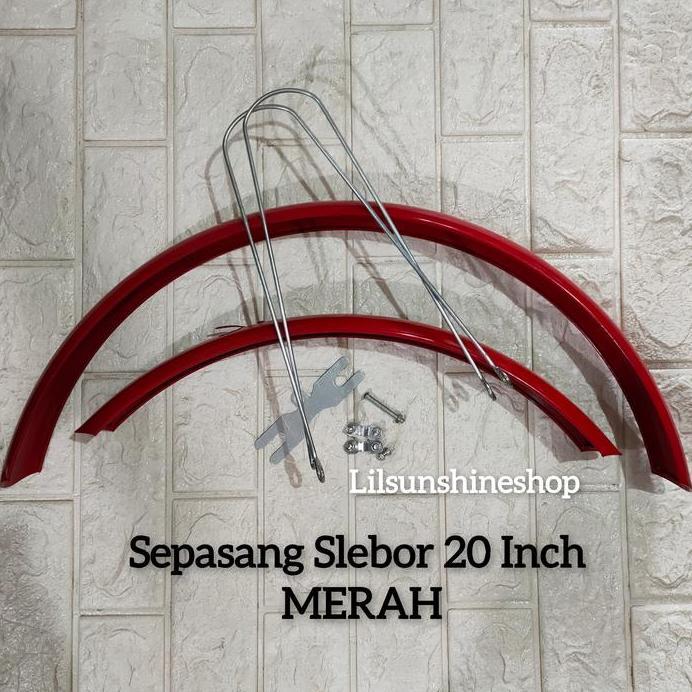 Spakbor Slebor Sepeda 20 Lipat Seli Mini CTB Khusus Rem U-Brake Dan V-Brake