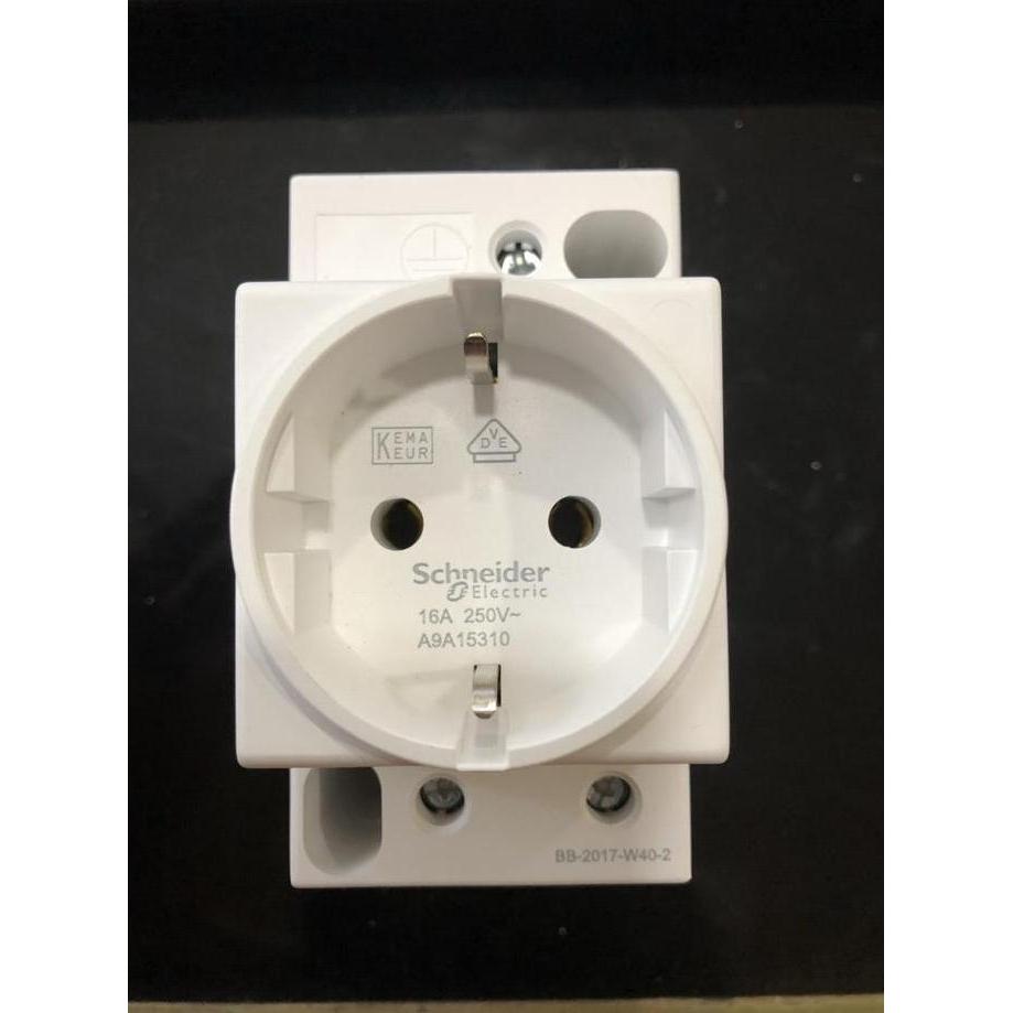 SCHNEIDER STOP KONTAK / PC SOCKET DIN RAIL PROMO