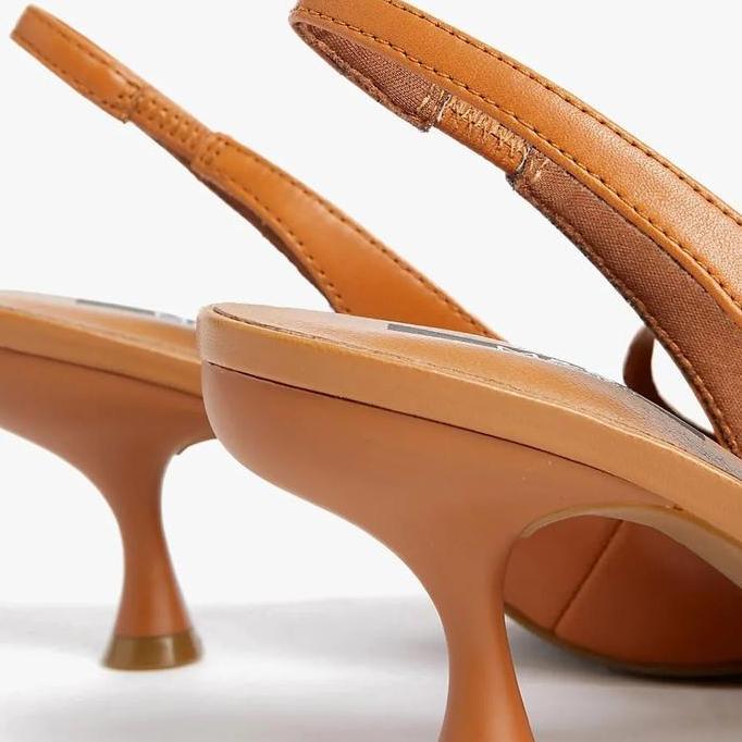 Ready MARKS & SPENCER LOAFER SLINGBACK Sepatu Heels Wanita - Light Tan Mix