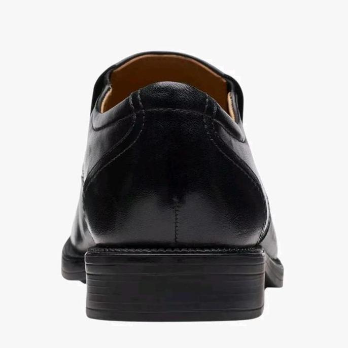 Ready Clarks Hail Tough Original Sepatu Slip On Formal Pria Leather