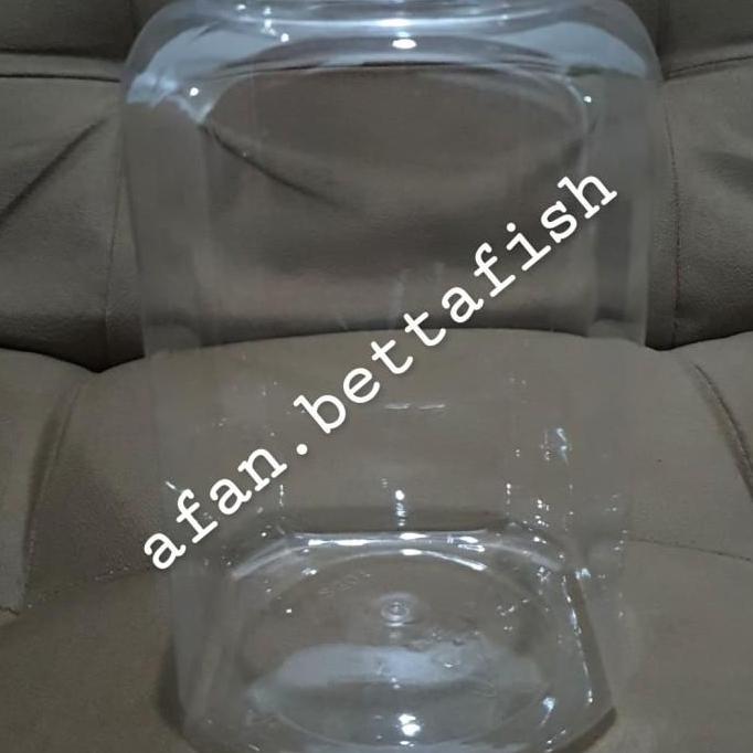 Toples Plastik Ikan Cupang 2 Liter