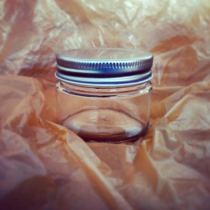 JAR KACA IMPORT 150ML TUTUP ALUMUNIUM