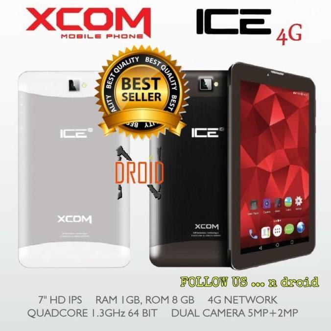 Thebest- XCOM iCE tablet 4G murah 7" Ram 1Gb Rom 8Gb