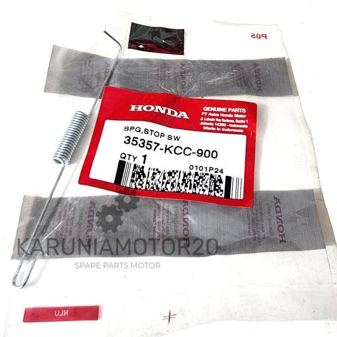 Per Switch Rem Belakang Supra X 125/Revo/Karisma/Blade Original AHM 35357-KCC-900