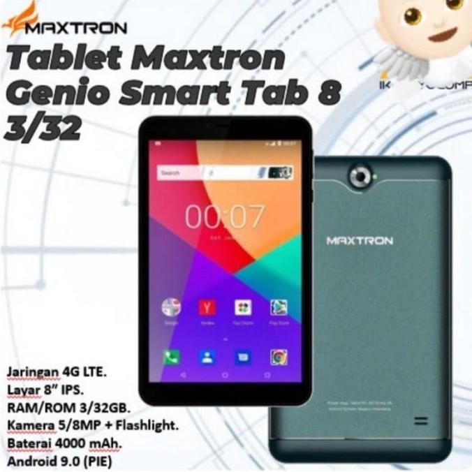 Tablet Evercoss Bravo Tab 3/32 Ram 3GB Internal 32GB Garansi Resmi