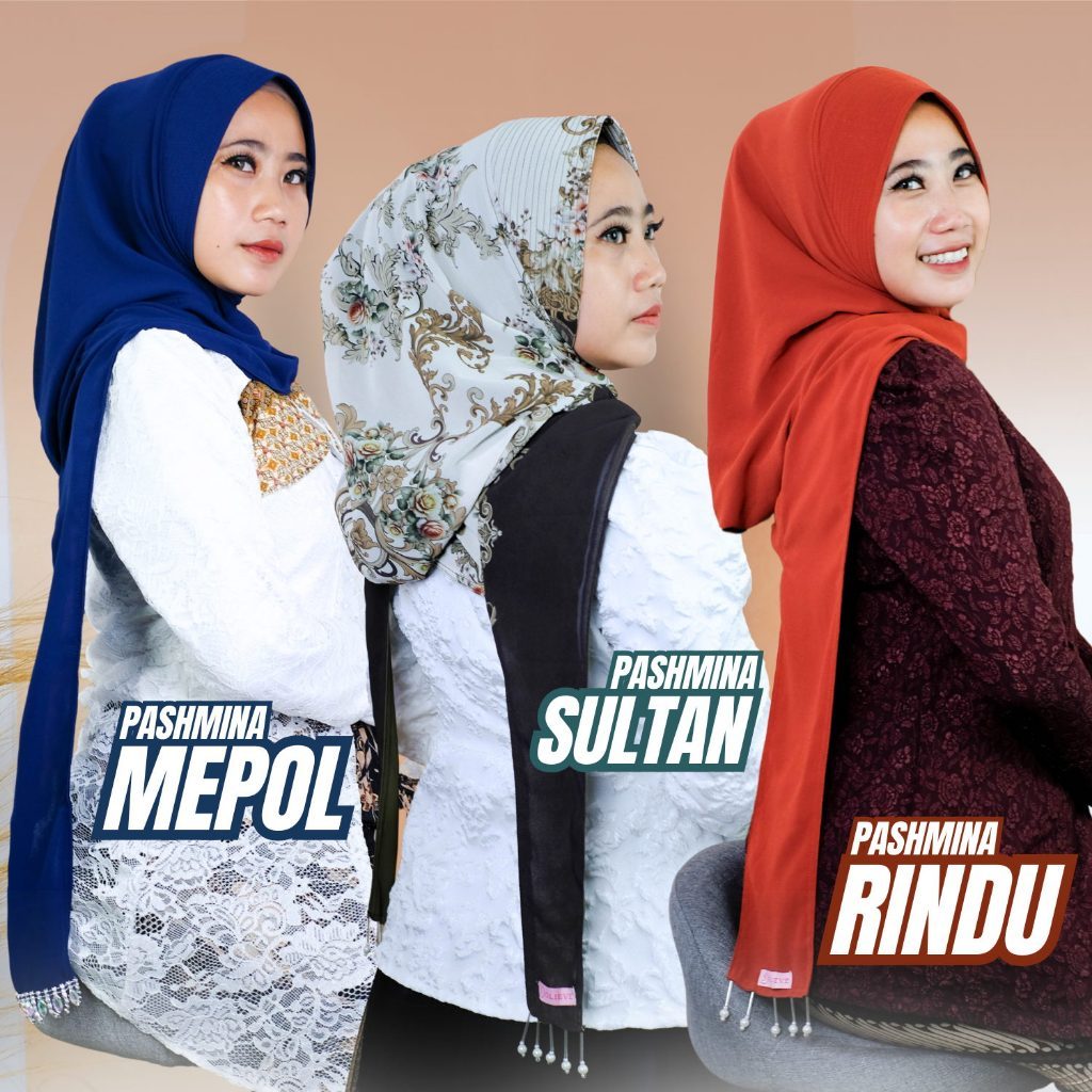 Pasmina Haymot Kerudung Panstan Pashmina Instan Ceruty Digital Printing Hijab Soft Pet Variasi Swaro