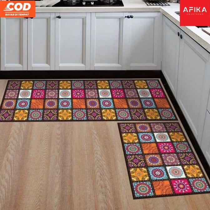 LETTER1 Keset Dapur Keset Balkon Keset Ruang Tamu Anti slip Ukuran Besar