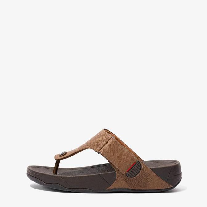 Ready Fitflop Trakk II EJ2-022 Sandal Pria Original-Brown