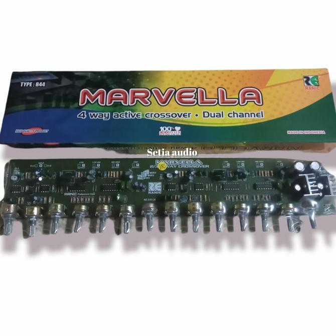 ZHAMBIRE kit crossover aktif 4 way dual chanel marvella