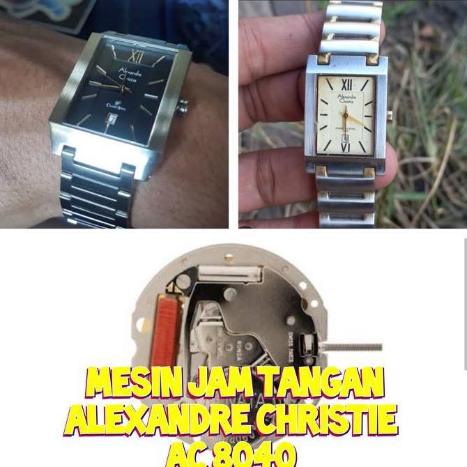 Ready Mesin jam tangan Alexandre Christie AC 8040 All series Original