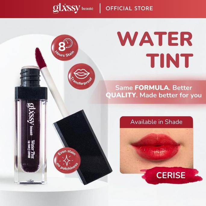 BONUS - [ORIGINAL FORMULA] Water Tint Lip Stain 8 Jam GLXSSY -  Water Tint  8 Hour Stain
