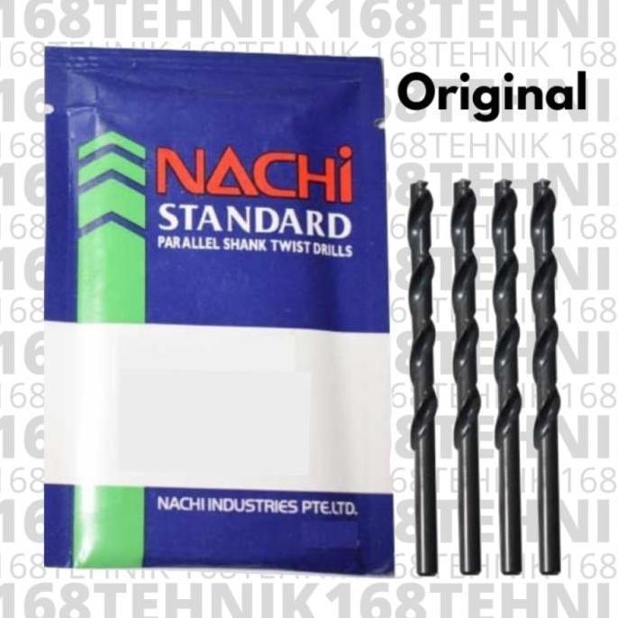 MATA BOR BAHAN BESI NACHI LONG 8MM / MATABOR NACHI 8 MM PANJANG 200MM / MATA BOR 8 MM PANJANG 200MM