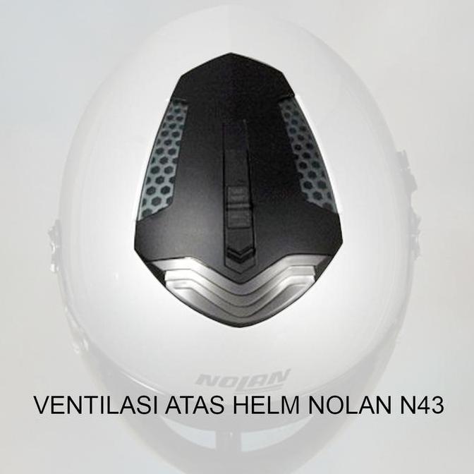 Panel Set Ventilasi Atas Helm Nolan N43