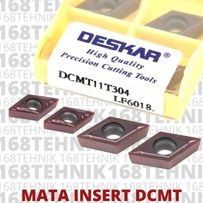 MATA INSERT DCMT / INSERT DCMT 070204 MV LF 6018 / INSERT DCMT 11T304 LF 6018 / MATA BUBUT DCMT / MA