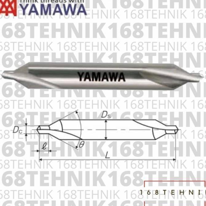 YAMAWA CENTER DRILL NO.1 / BOR CENTER / CENTER DRILL / CENTER BOR