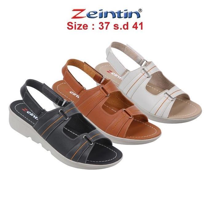 Zeintin - Sandal Wedges Sendal Wanita Sandal Selop  Zeintin RD Cewek