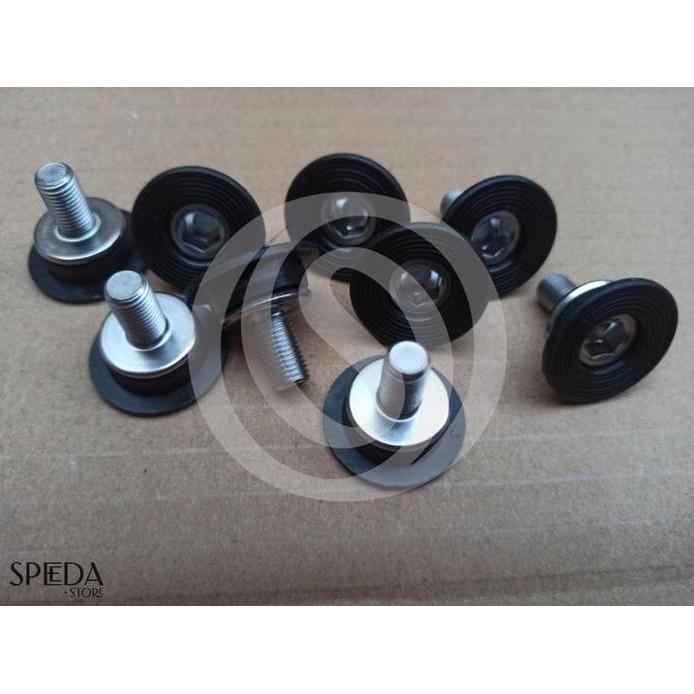 Shimano Original Crank Bolt Taper Spindle Baut Crank BB Kotak