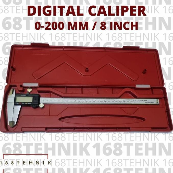 Jangka Sorong Digital 8" / Digital Caliper 200 mm / Sigmat Digital