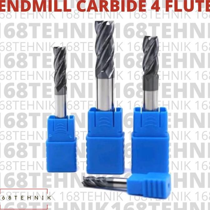 ENDMILL CARBIDE 16MM 4 FLUTE / END MILL 16 MM TUNGSTEN CARBIDE