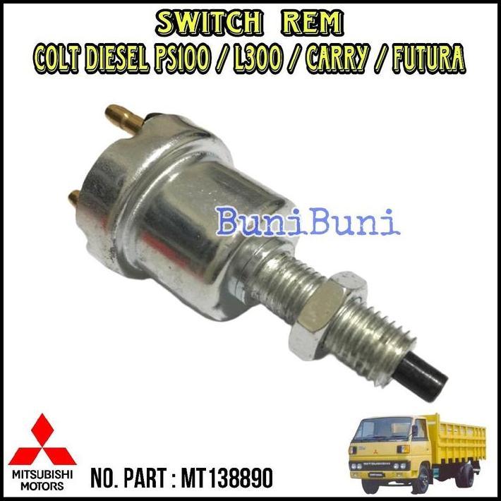 TERBARU SWITCH REM PS100 / SWIT STOP REM UNTUK MOBIL TRUK PS100 PS120 L300 / CARRY / FUTURA / KATANA