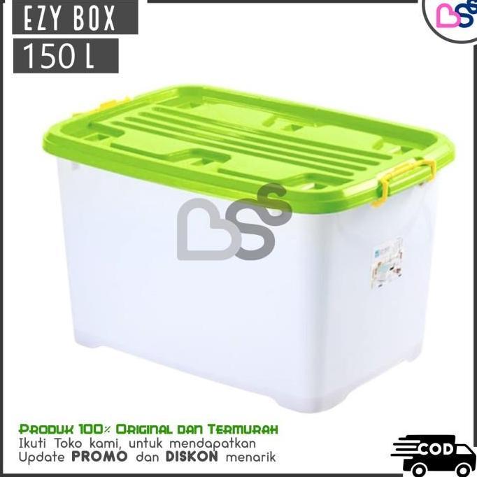 CONTAINER PLASTIK EZY UKURAN 150 LITER BOX CONTAINER