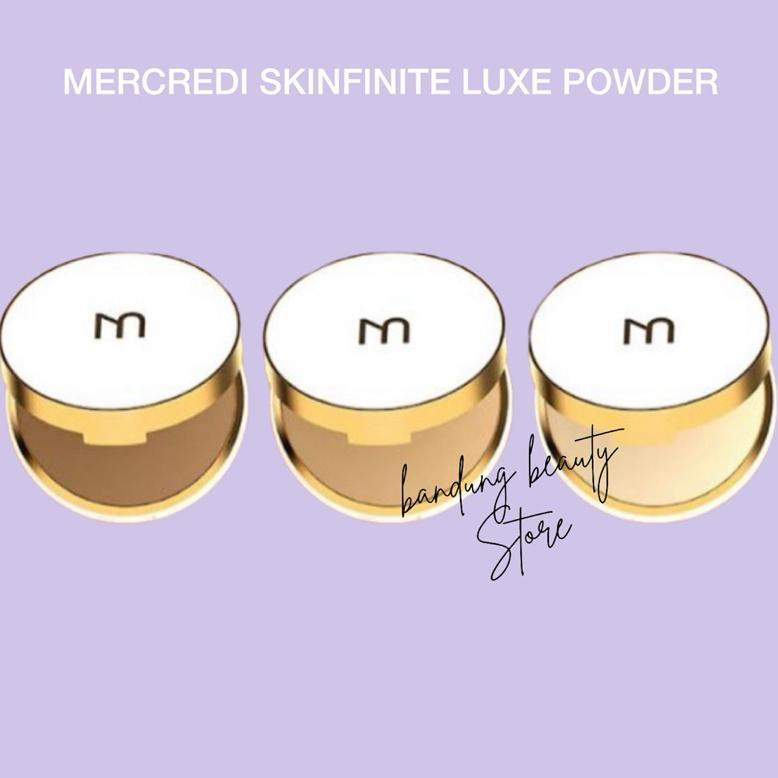 NEW Mercredi Compact Powder 8 GR / Mercredi Skinfinite Luxe Flawless Finish Powder / Mercredi Powder