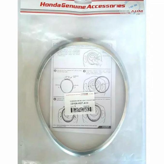 Garnis Lampu Depan Honda Scoopy 2021