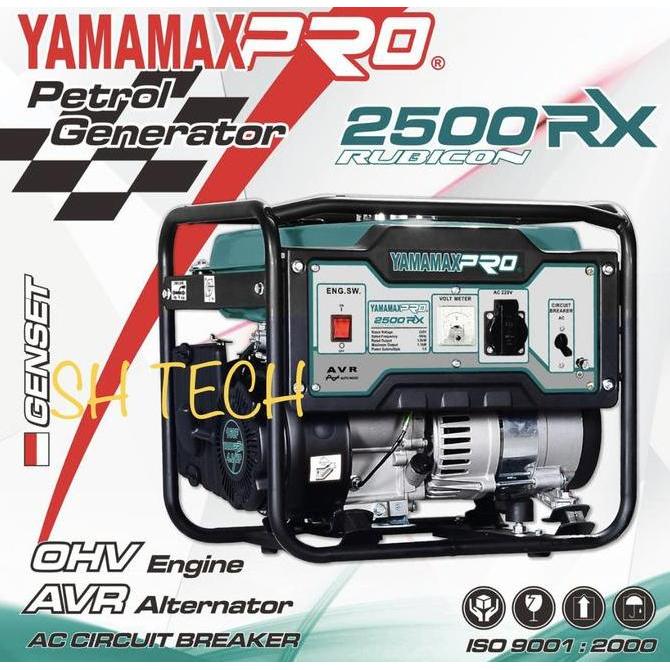 Genset Yamamax Pro 2500 Rx 2500Rx 1100 Watt Generator Listrik
