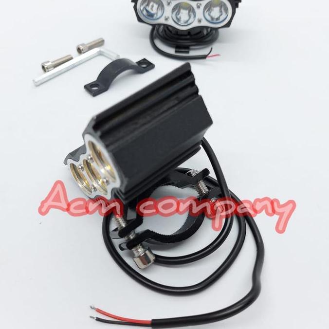 Ready Lampu tembak sorot mata burung 3 Mata led 30Watt Bahan cnc