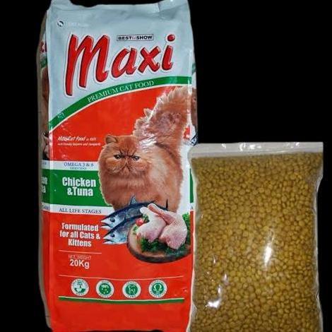 maxi cat food 1kg makanan kucing maxi cat food