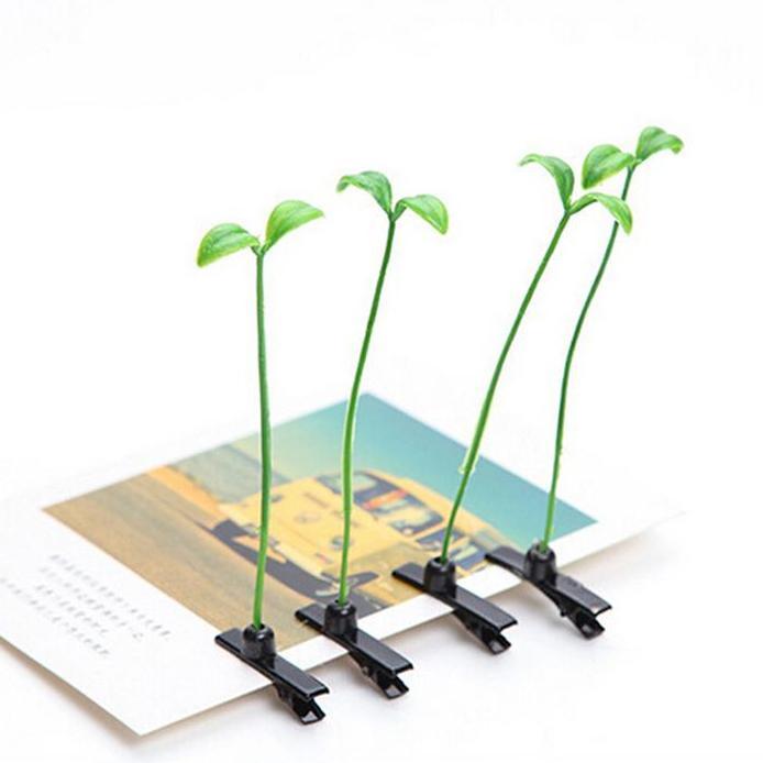 HPDA hairpin sepucuk daun tunas tauge sporut hick jepit rambut cosplay